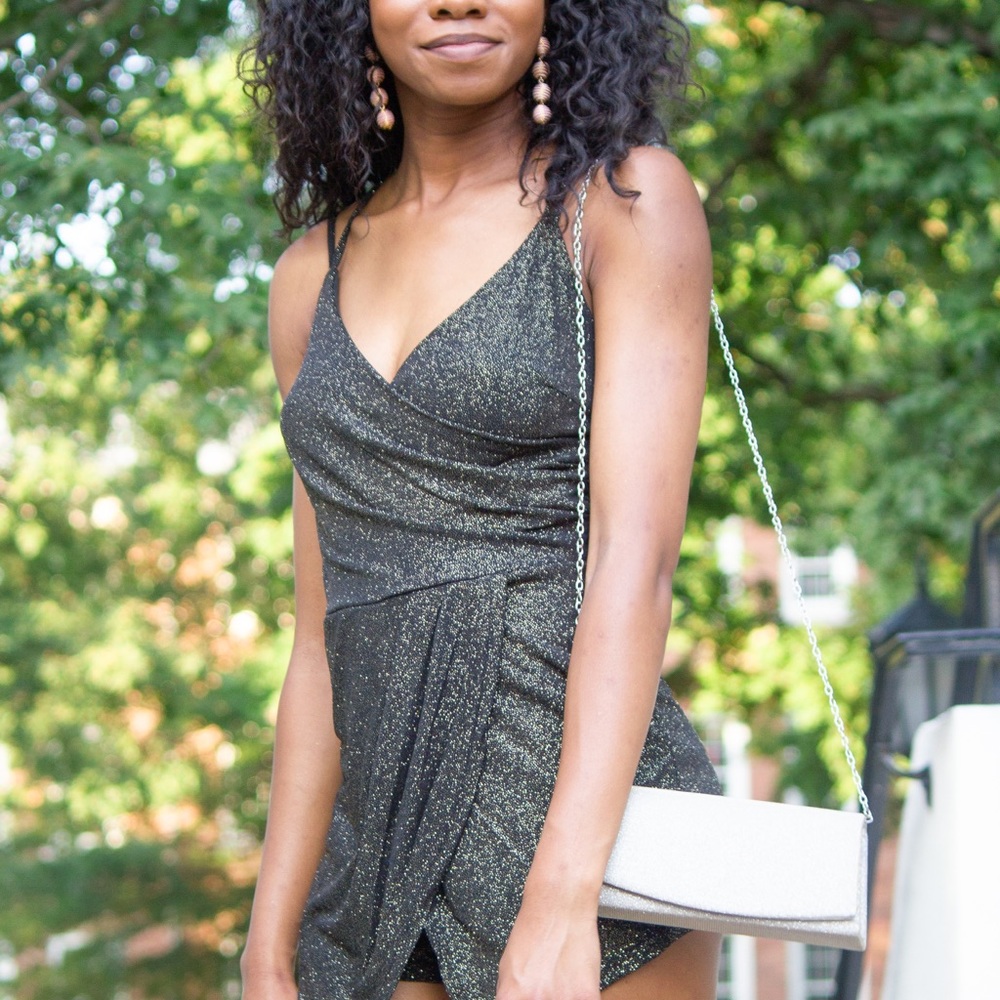 Cheyenne Evening Clutch: Champagne